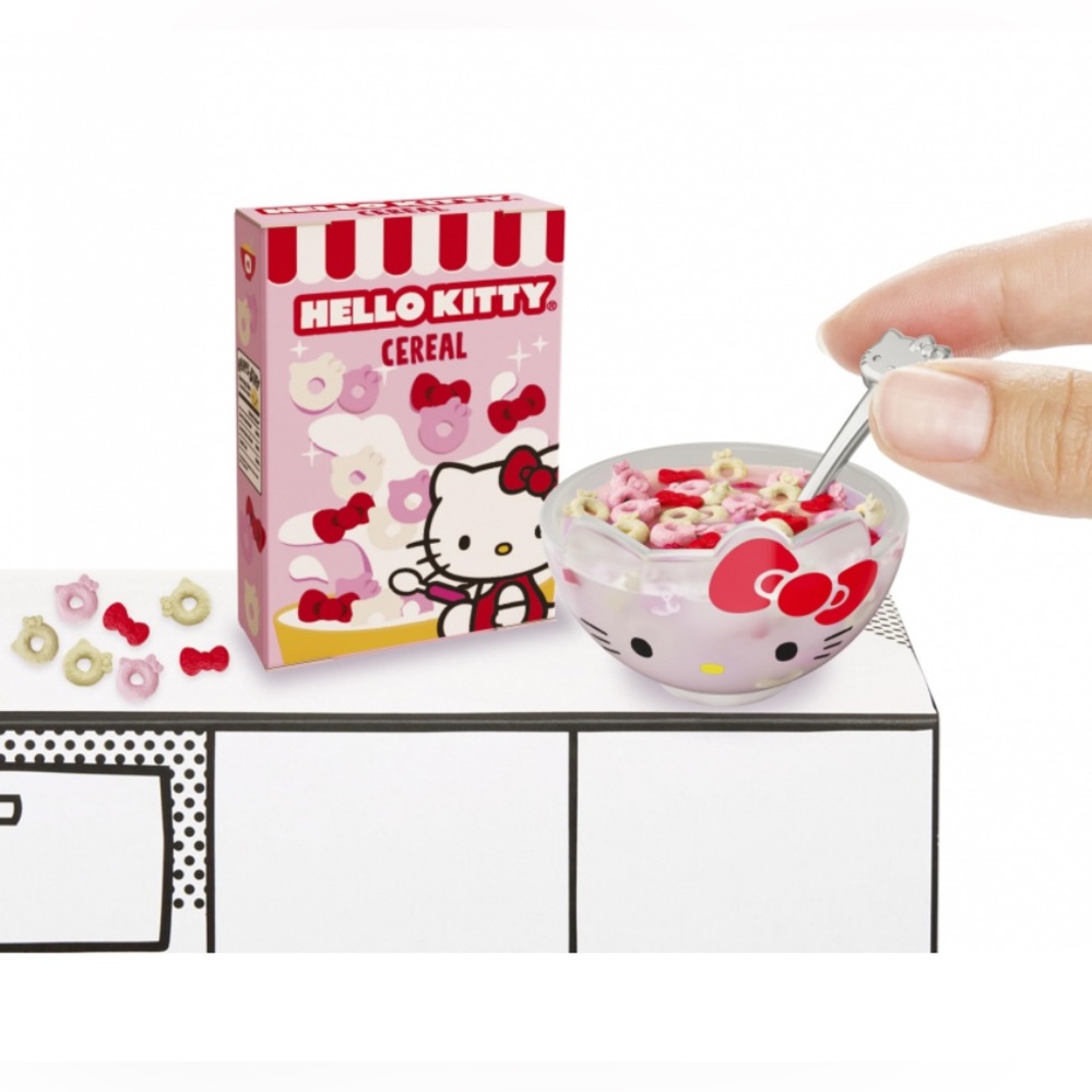 HELLO KITTY MINIVERSE NEW CEREAL make it kit!